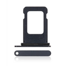Single SIM Card Tray Kompatibel für iPhone 12 (Schwarz) -