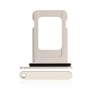 Single SIM Card Tray Kompatibel für iPhone 12 (Weiß) - Sim