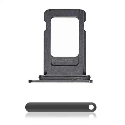 Single SIM Card Tray Kompatibel für iPhone XS Max (Space