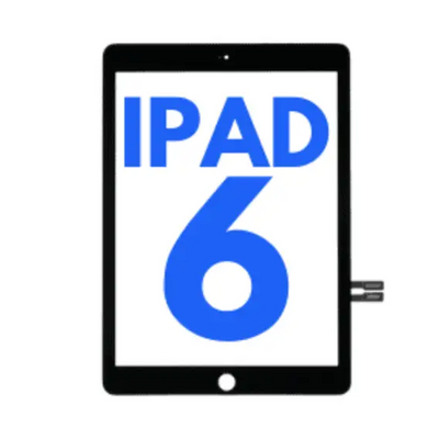 Touchscreen Glas - Digitizer für iPad 6 (2018) (Schwarz) (Pulled)