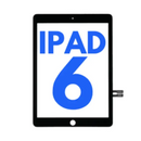 Touchscreen Glas - Digitizer für iPad 6 (2018) (Schwarz) (Pulled)