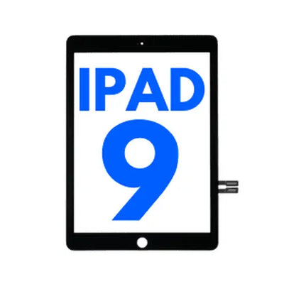 Touchscreen Glas - Digitizer für iPad 9 (10.2″ / 2021) (Original) (Schwarz)