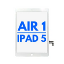 Touchscreen Glas - Digitizer für iPad Air 1 / iPad 5 (2017) (No Home Button Installed)  (Weiß)