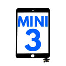 Touchscreen Glas - Digitizer mit IC Chip für iPad Mini 3 (No Home Button Installed)  (Schwarz)