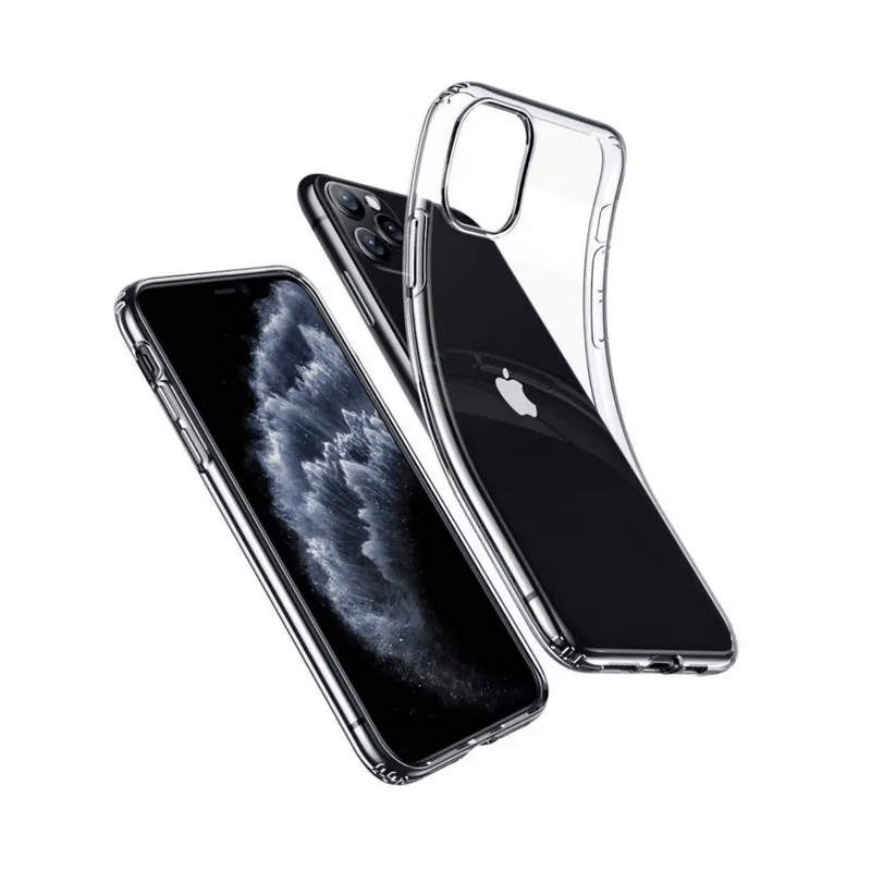Transparent Gummi Soft Case Hülle Flexible für iPhone 11 Pro