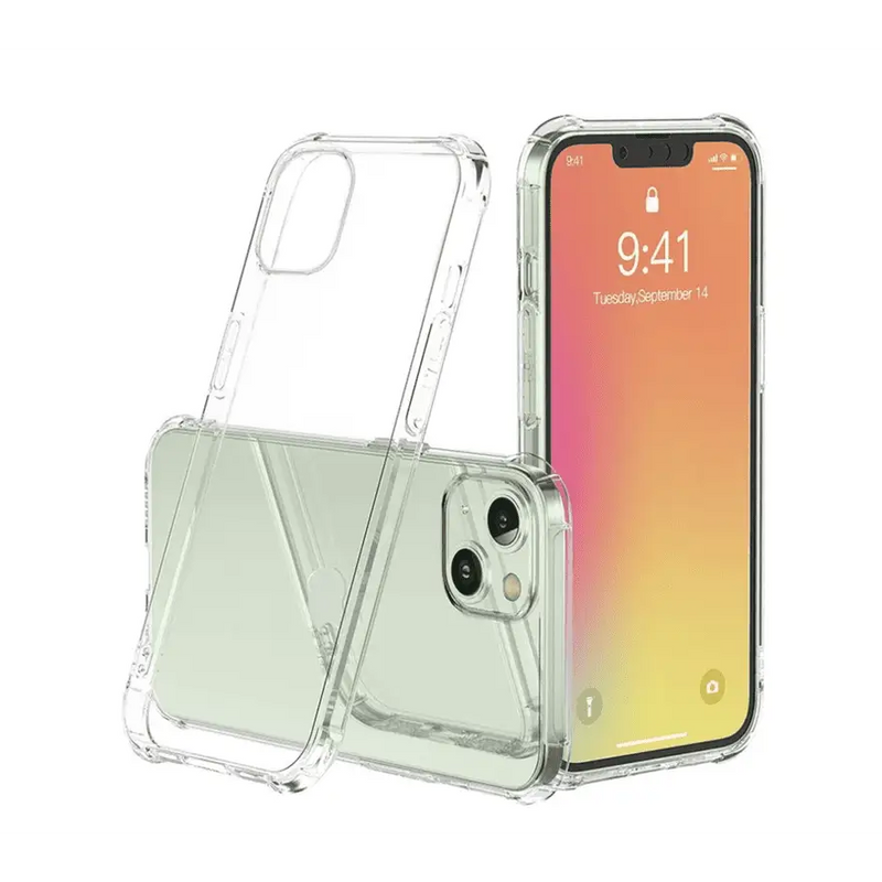 Transparent Gummi Soft Case Hülle Flexible für iPhone 13
