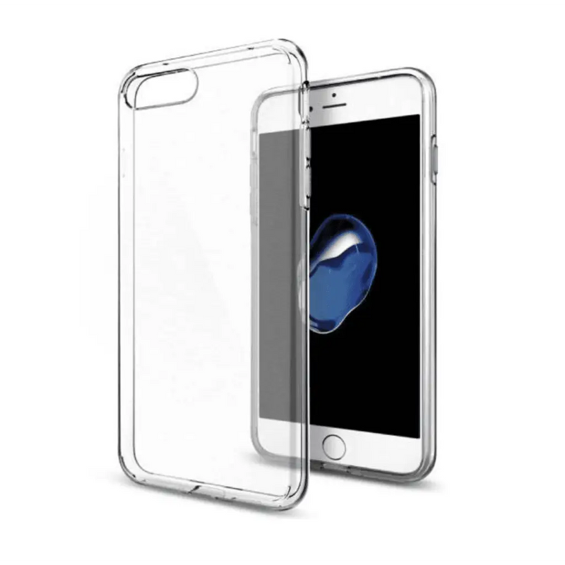 Transparent Gummi Soft Case Hülle Flexible für iPhone 7 Plus / 8 Plus