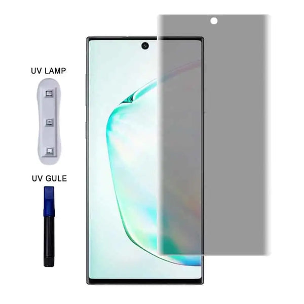 UV Tempered Glass / Panzer Glas für Samsung Galaxy Note 10