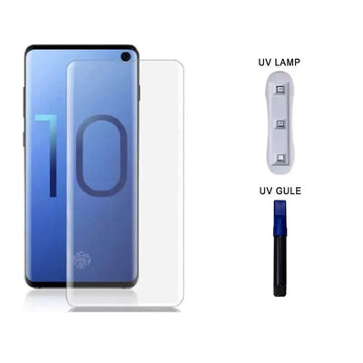 UV Tempered Glass / Panzer Glas für Samsung Galaxy S10